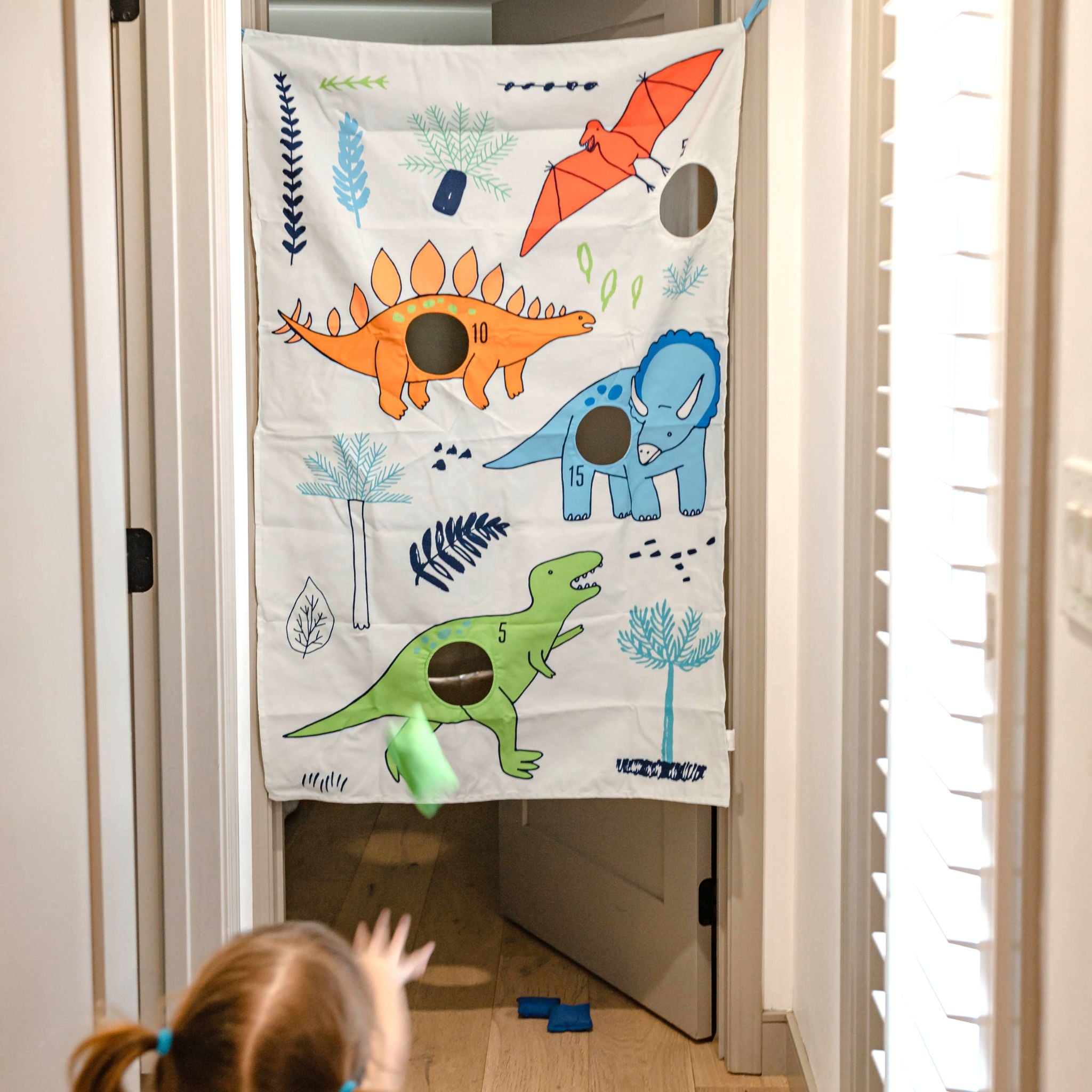 Dino Doorway Bean Bag Toss