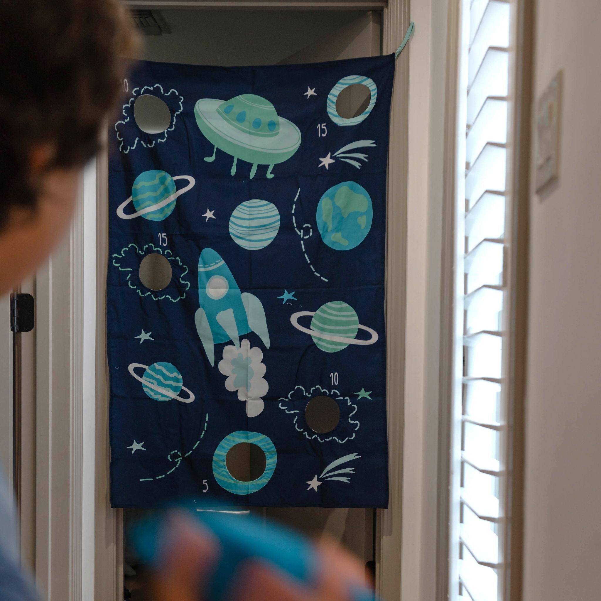 Space Doorway Bean Bag Toss