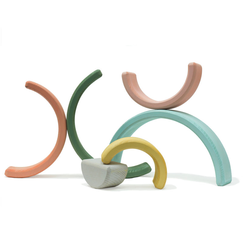 Rainbow Nesting Blocks